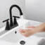 Robinet de salle de bain avec ensemble de drain Centreset