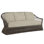 Soho 81.75" Wide Outdoor Wicker Patio Sofa with Cushions