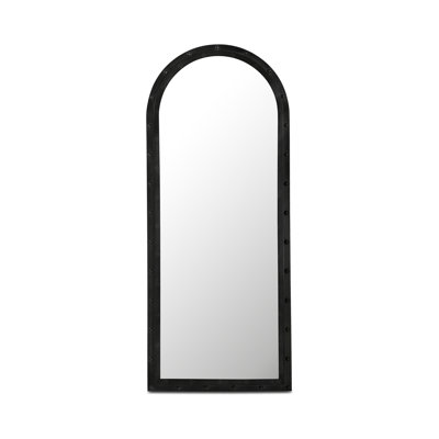 Miroir de plancher Hughes gris fer