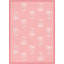 Tapis d'intérieur rose lavable à la machine Arranjeet-107264575