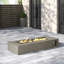 La Valle 72" Rectangle Propane Fire Table-357266733