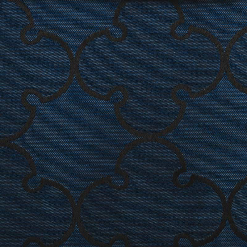Tissu sophistiqué tissé de suite, Cobalt