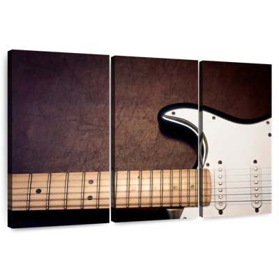 Guitare électrique blanche Abarca