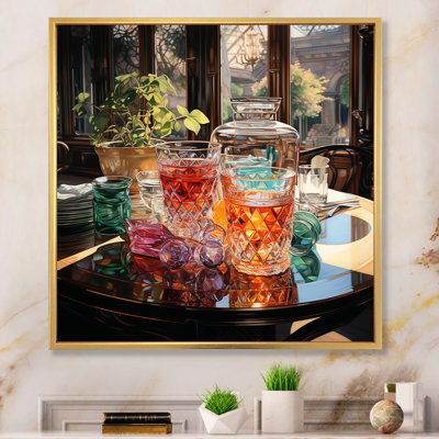 "Creative Beverage Assortement IV" sur toile