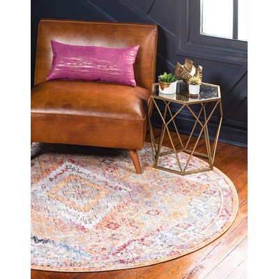 Tapis à motif oriental coquelicot Kingston