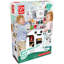 Ensemble de cuisine Hape: Light & Sound - blanc - station de cuisson complète en bois, micro-ondes, cuisinière, évier, poêle en métal et spatule, enfants de 3 ans et plus