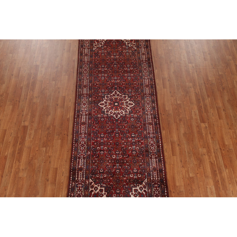 Tapis de couloir géométrique traditionnel 4 x 10