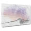 Lilac Sky Above The Mountain - Wrapped Canvas Painting-56642369