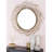 Modern Overlapping Arc Accent Mirror