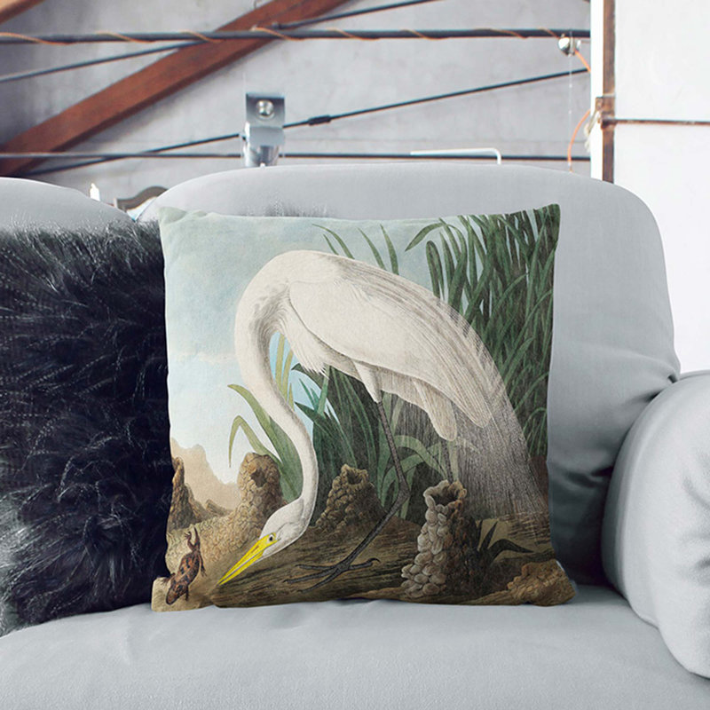 Square Throw Cushion, 40cm H x 40cm W x 15cm D