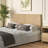Wavy Silhouette 60.8 Inch Wide Wall Hanging Headboard, Bohemian Style Vertical Grain MDF Construction for Queen Beds-1549369164