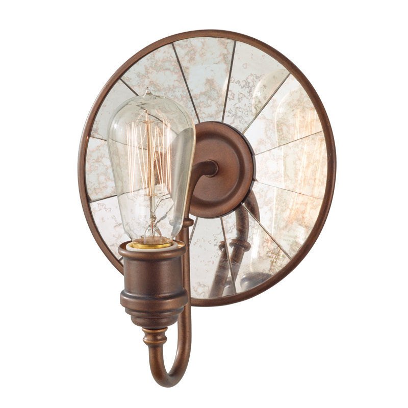 Ellizabeth Steel Armed Sconce