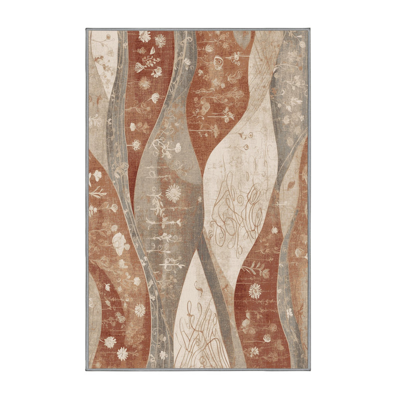 Meadow Mirage Rug, Rectangle 4' x 6'