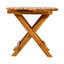 Table d'appoint d'extérieur pliable et réglable