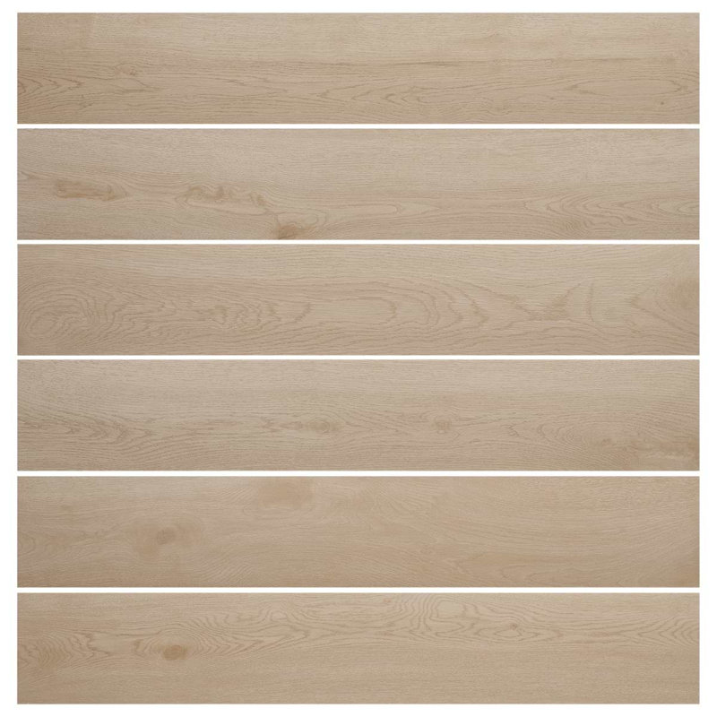 Oaktree Natural 8x48 Wood Look Matte Porcelain Tile, Ash Oak Natural