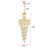 Sterns 28 - Light Dimmable Tiered Chandelier-23083916-23083921