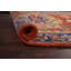 Tapis de couloir rouge Heriz Serapi