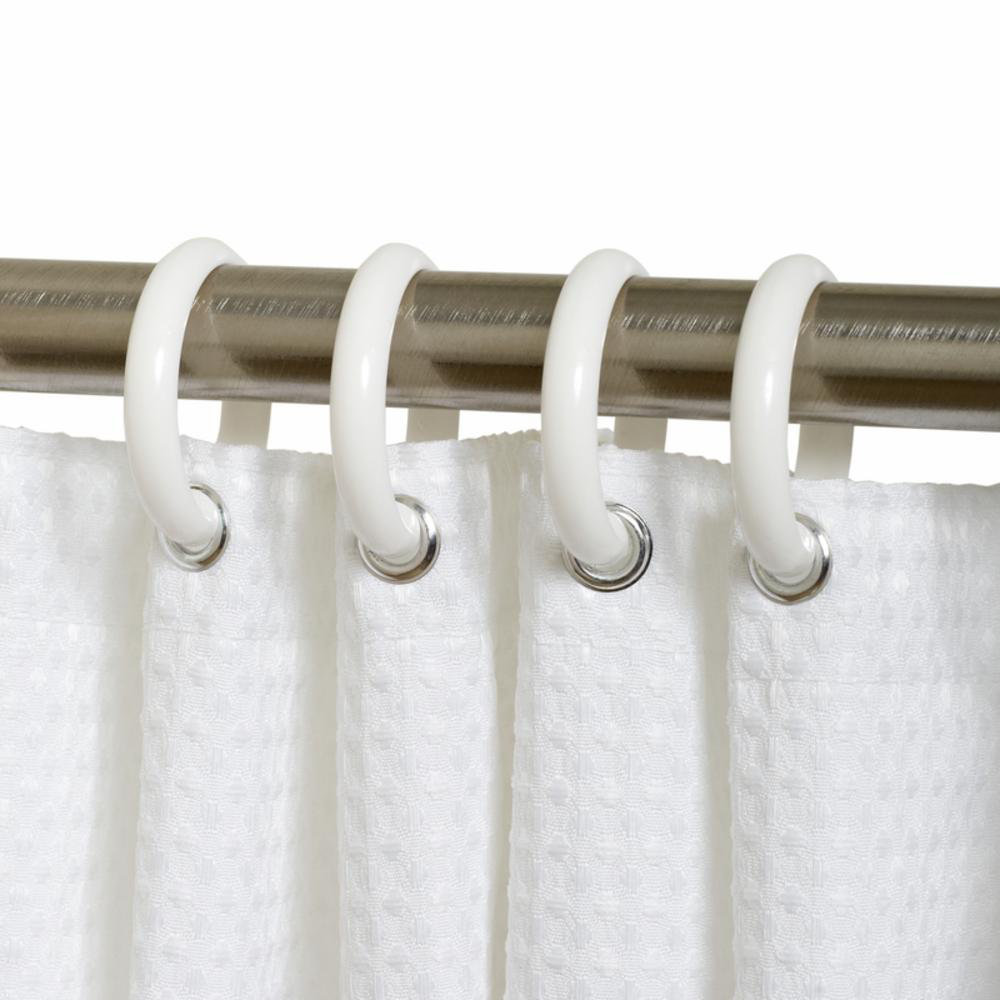 Zenith Products Zenna Home Decorative Ball Circle Shower Curtain Hook ...