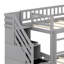 Bunk Bed With Storage Stairway And Slide-303428708