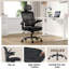 Chaise de bureau ergonomique en maille d'acier ergonomique