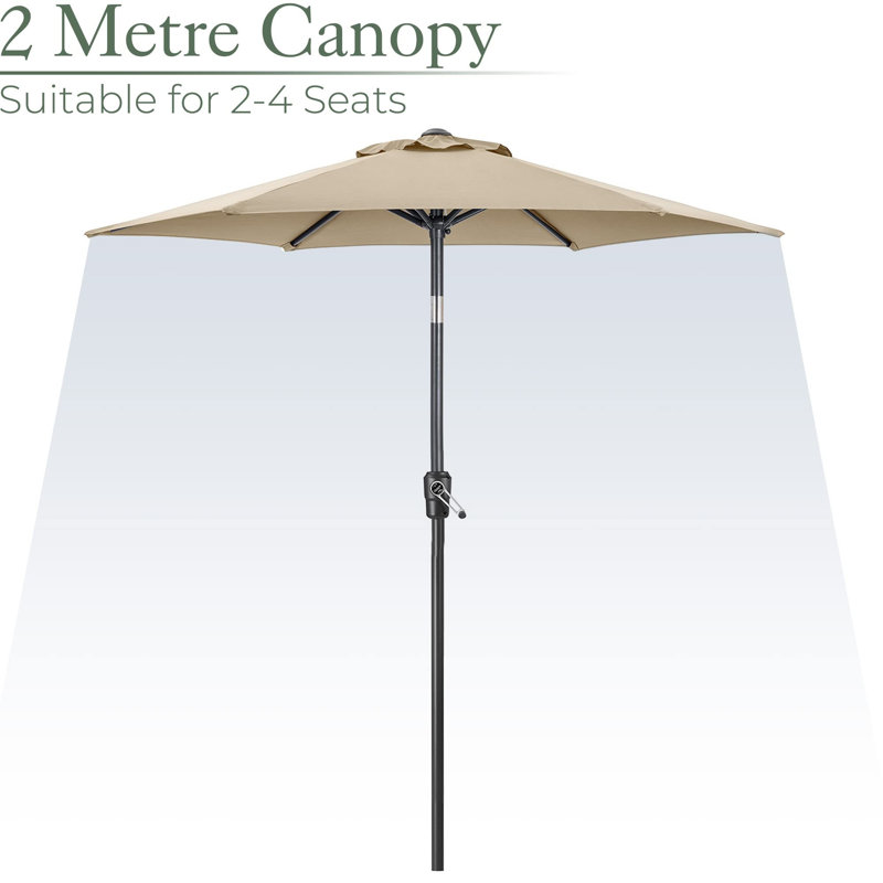 Caaliyah 4kg Umbrella Base, Brown