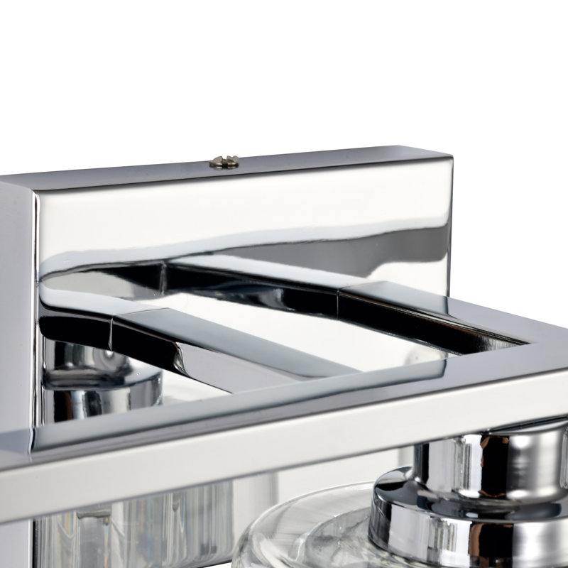 Éclairage pour meuble-lavabo à 3 lumières à intensité variable Ilora, Chrome