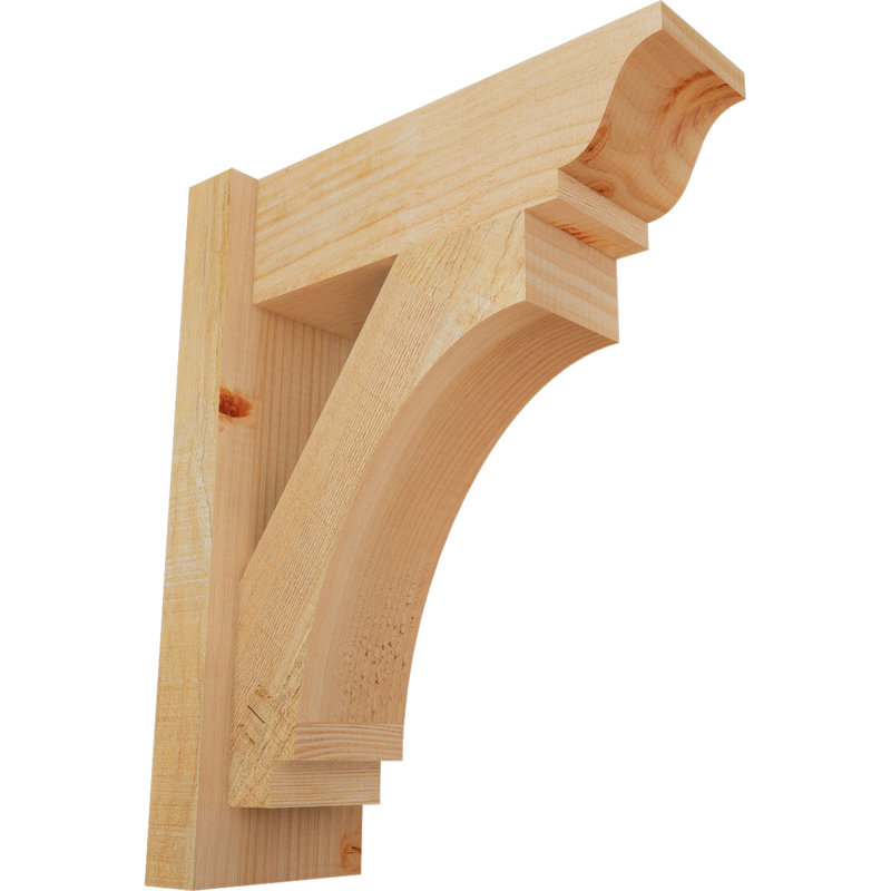 Persienne impériale traditionnelle, Sapin Douglas de 6 po (sciage brut), P 16 po x H 20 po