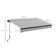 Dakota Fields 350cm W x 250cm D Polyester Cover Motorised Retractable Patio Awning
