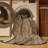 Machine Washable Trellis Brown Area Rug-1399693322