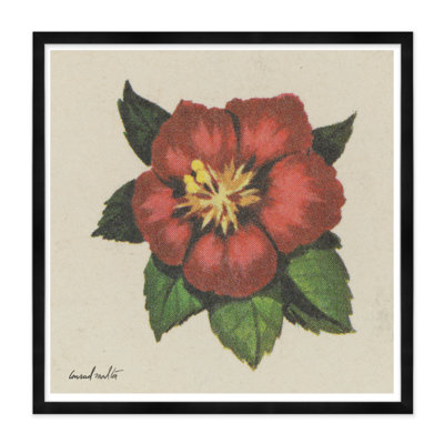 Red Blossom Print