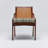 Delray 19'' H Upholstered Mahogany Armchair-90795100-91437507