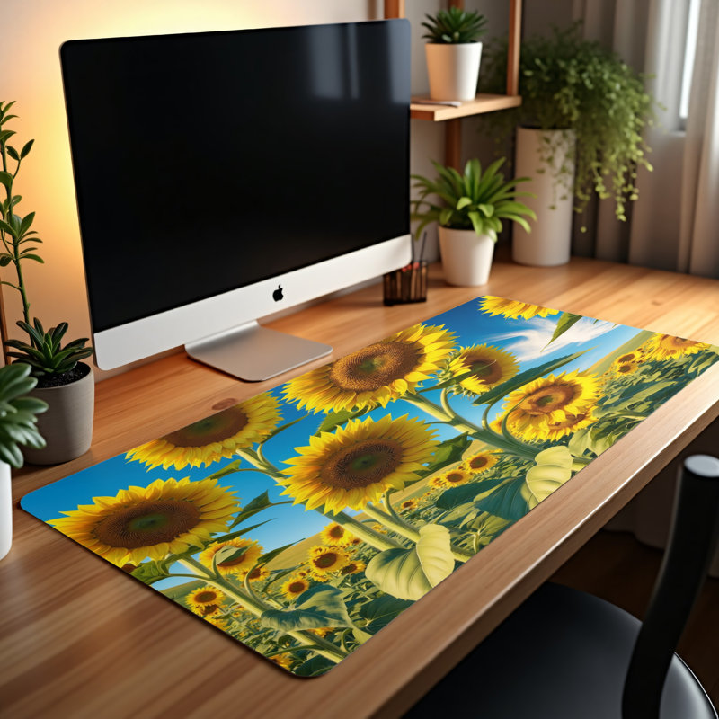Polyester Desk Pad, 23.6x13.8