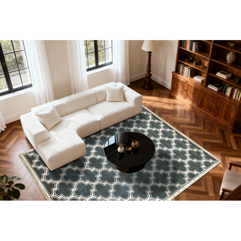 Mishawaka Geometric Indoor Rug, Rectangle 3'3" x 5'3"