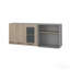 Wall Cabinet, 3-Door, 2-Shelf - Standard