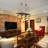 Palatine 6 - Light Glass and Iron Dimmable Chandelier