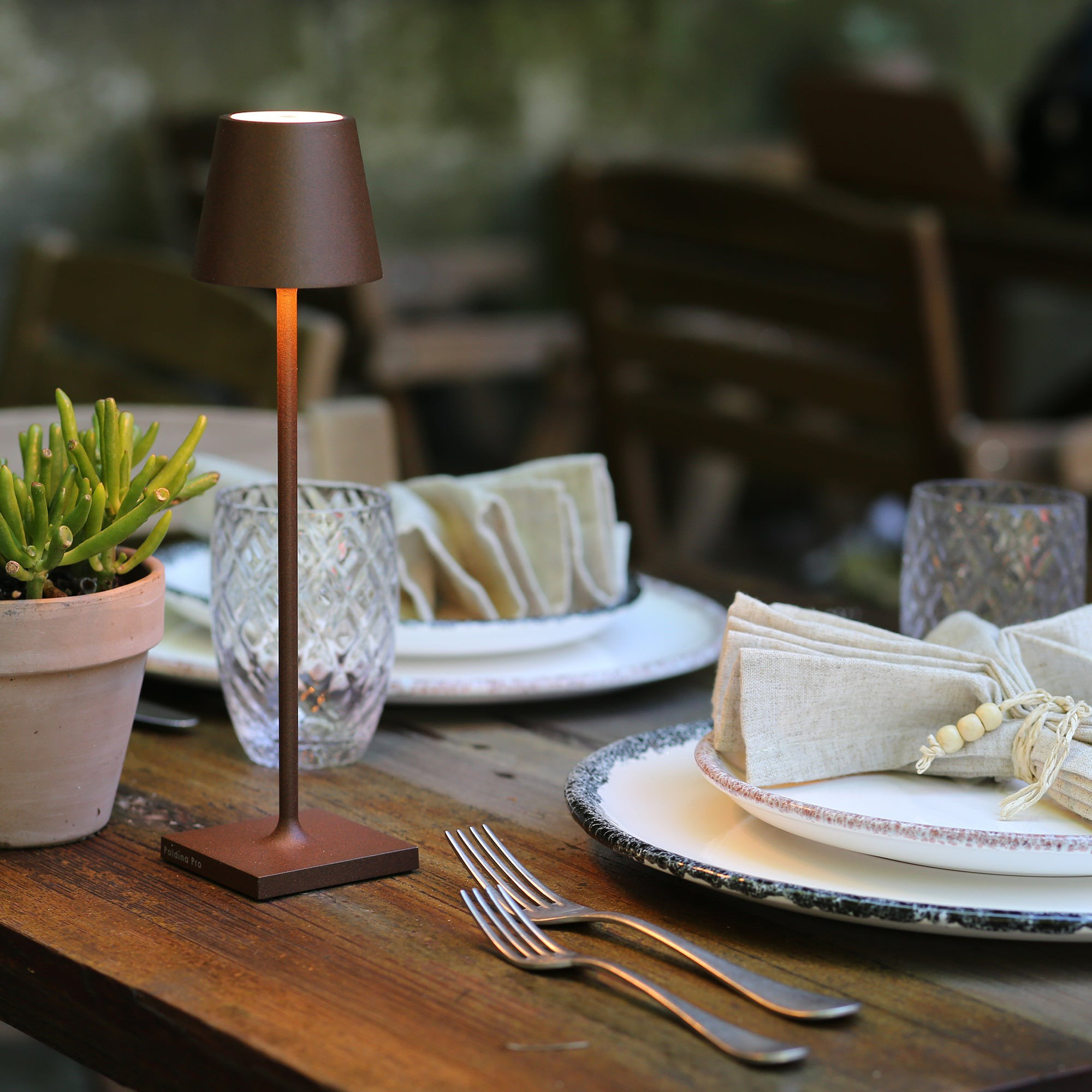 Poldina Pro Micro Table Lamp, Rust