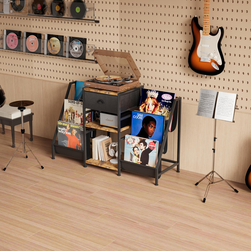 Unfinished with Fireplace Included, Black