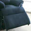 Fauteuil inclinable brun clair en tissu tissé-121534461