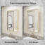 Armoire à pharmacie avec miroir réglable Anaahat-158214518-158214515