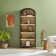 Sitarski Curved Arch 5-Shelf Bookcase
