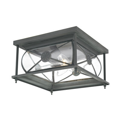 Cissna 10'' W Outdoor Flush Mount