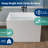 Tidal 35''  Acrylic Freestanding Tub With Seat, Deep Soaking Acrylic Bathtub with Overflow Drain