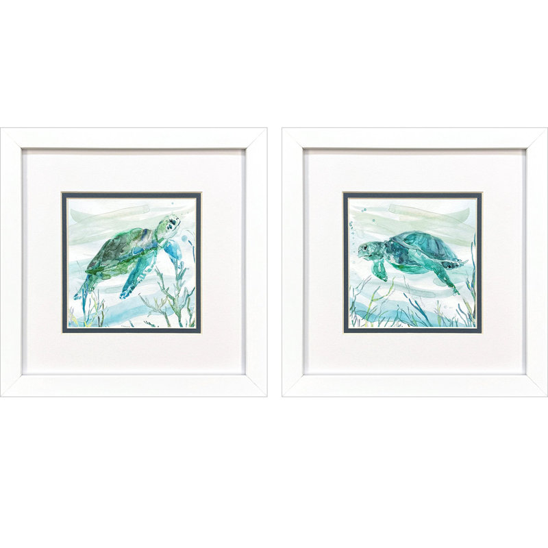 Tropical Current Framed Art