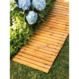 Henslee 6' Roll-Out Straight Wooden Pathway