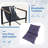 3-Piece Courtyard Dialogue Outdoor All-Weather Wicker Furniture With A Table And Cushions-1360144286