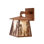 Reeds & Cattails - Light Outdoor Wall Lantern