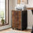 Modern 3-Drawer Rolling Vertical File Cabinet With Locking Casters,  Mobile Printer Stand For Home Office-1177238353
