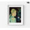 Adeline Ravoux par Vincent Van Gogh, estampes de personnages célèbres, reproduction d'art de femme, art de portrait féminin, impression de visage féminin, portrait de Van Gogh