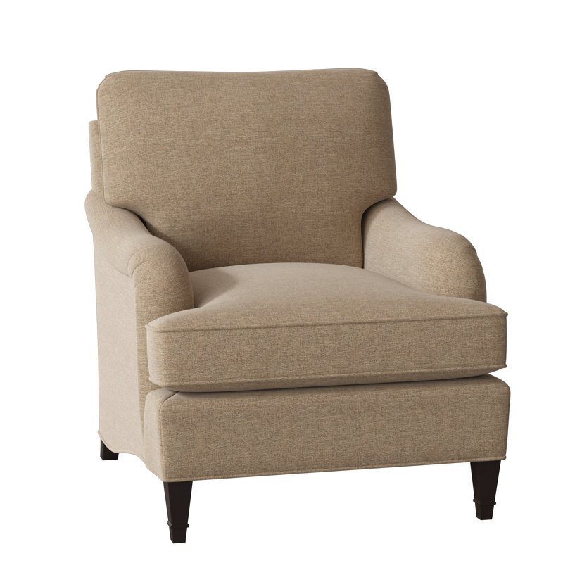 Fauteuil Everton, Lin d'Élise, Noyer américain