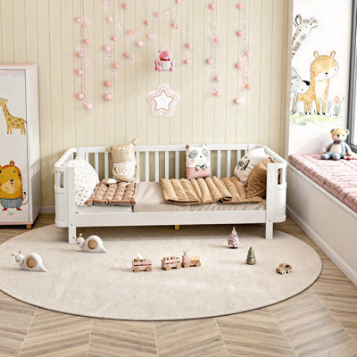 Lit plateforme simple en bois